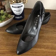 DIANA 23.5EE サイズ　ブラック ハイヒール パンプス　冠婚葬祭
