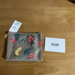 フェイラー ハイジ メッシュポーチS ベージュ