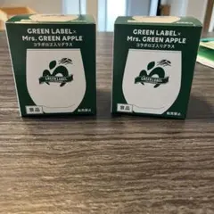 KIRIN Mrs. GREEN APPLE コラボグラス 295ml