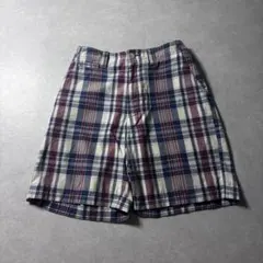 L.L.Bean archive y2k wide check shortsのサムネイル