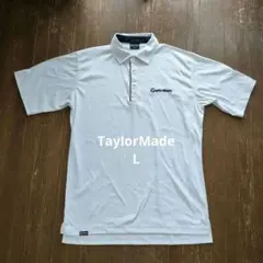 テーラーメイドTaylorMade ポロシャツ L ホワイト