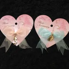 【新品】Disney ディズニー プリンセス ヘアゴム 2個セット