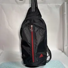 adidas ショルダーバッグ 黒/赤