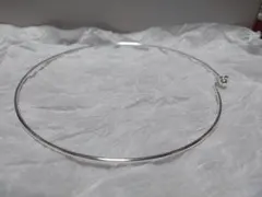 ステンレス 細身チョーカーネックレス 1.5mm シルバー