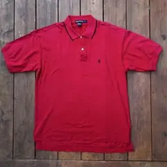 Nautica ノーティカ　ポロシャツ レッド Lサイズのサムネイル