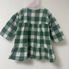 《お値下げ》PETIT BATEAU チェック柄ワンピース 36m/95cm