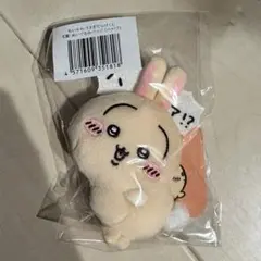 ちいかわ　うさぎだらけくじ　ぬいぐるみバッヂ(ハァ！？)