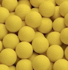 ゴルフ練習用ボール 30個セット イエロー 室内 自主練