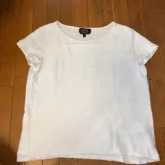 A.P.C. ボーダーホワイト Tシャツ Sのサムネイル