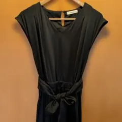 Andemiu ノースリーブロングワンピース