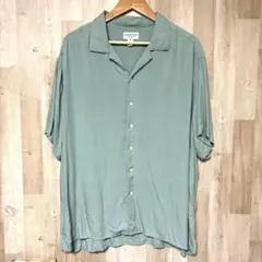 アメリカ古着 ARIZONA JEAN ビスコースレーヨン オープンカラーシャツのサムネイル