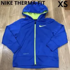 NIKE THERMA-FIT フルジップパーカー ブルー XS