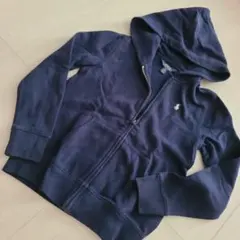 値下げ❤️ポロラルフローレン　シンプル　パーカー　ネイビー　8-10