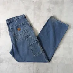 34×32 carhartt デニム ペインターパンツ インディゴ メキシコ製