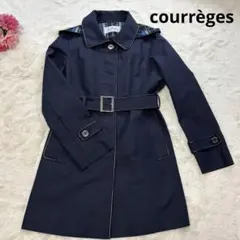 courrèges クレージュ トレンチコート スプリングコート 38 M
