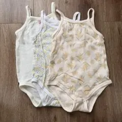 tete a tete ノーブランド　ロンパース　肌着 3点セット
