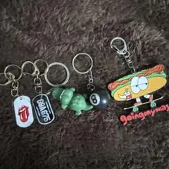 ホットドッグキャラクター キーホルダー