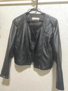 ROYAL PARTY 黒 レザージャケット