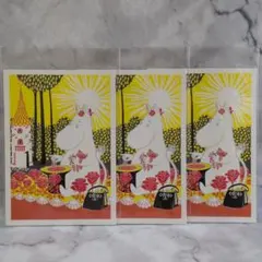 フィンランド MOOMIN ムーミン ママ karto ポストカード 3枚