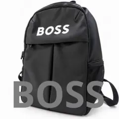 BOSS ツイル バックパック ダブルB モノグラム リュック - メルカリ