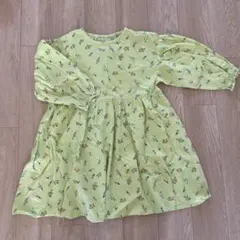 【120cm】花柄ワンピース【BREEZE】