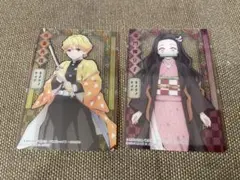 鬼滅の刃 ステンドグラスカード 竈門炭治郎 ねずこ - メルカリ