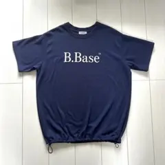 BrokenBase B.Base ロゴ Tシャツ ネイビー