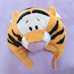 極美品　ティガー　ファンキャップ　被り物　帽子　マジックテープ　防寒　ディズニー