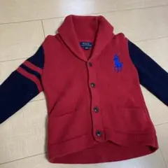 ラルフローレン　ポロ　綿セーター　カーディガン