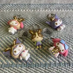 マイメロデイ♡クロミ✖️宇佐美立体ラバーキーホルダー 5個セット シークレット入り