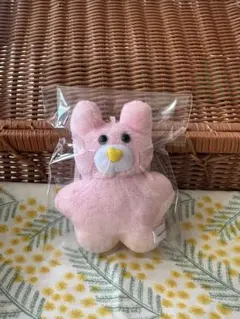 mojojojo マスコット　ピンク　ぬいぐるみ うさぎ
