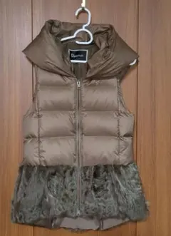 25AW◇お薦めガウディ◇素敵ビジューモチーフ！お洒落なエコダウン 