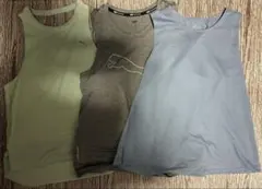 ヨガ　トレーニングウェア３点セット　PUMA NIKE