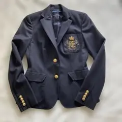 Ralph Lauren テーラードジャケット 7 ネイビー（かなり小さめ）のサムネイル