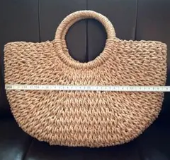 ハンドルカゴトートバッグ