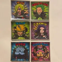 ワンピースマンチョコ 麦わらの一味