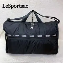 希少 未使用級 LeSportsac ヘリテージコレクション リュック ネイビー