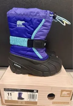 SORELソレル　チルドレンフルーリー　16.0cm スノーブーツ　専用箱あり