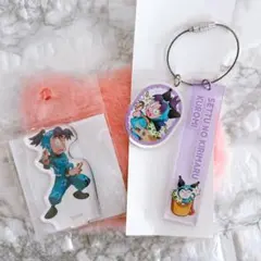 ★忍たま乱太郎　サンリオ　2連アクリルキーホルダー　アクスタ　きり丸