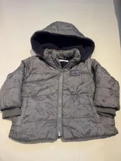 SLAP SLIP 恐竜柄 中綿コート 90センチ