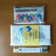 DAIKIN ぴちょんくん タオル・扇子・ポーチセット