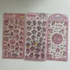 ◻︎マイメロディ◻︎立体シール　セット売り