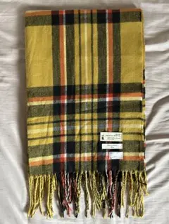 【新品未使用】Samansa Mos2 チェック柄マフラー