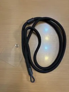 無印良品 ポリエステル ネックストラップ スマホ用 約1160mm