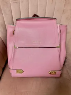 サマンサタバサ　3WAY リュック ショルダーバッグ ピンク