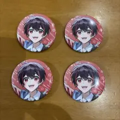 カラフルピーチ　缶バッジ