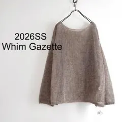 タグ付き未使用】26SSスキッパージョーゼットブラウスWhim Gazette