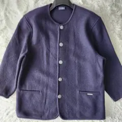 ノーカラージャケット メンズ
