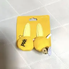 東京ディズニーランド　プーさんの耳　ピン留め　ヘアピン　パッチン