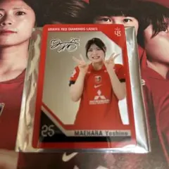 浦和レッズレディース 25番 前原嘉乃選手25/26クリアカード